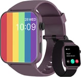 Blackview Smart Watch 1.85" HD Fitness Tracker, Heart Rate, SpO2, AI Voice