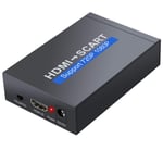 PROZOR HDMI to SCART Converter Aluminum 1080P HDMI to SCART Audio Video Adapter for Connecting HDTV Monitor Projector to Old DVD SKY HD Blue-Ray