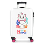 Disney Aristochats Valise de Cabine Multicolore 38 x 55 x 20 cm Rigide ABS Fermeture à Combinaison latérale 34 l 2 kg 4 Roues Doubles