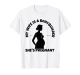 Funny "She's Pregnant" Announcement Funny Joke T-Shirt