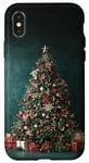 iPhone X/XS Aesthetic Christmas Retro Vintage Ornaments Classic Design Case