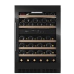 (Outlet) - Innbyggbart vinskap - WineCave 800 60D Fullglass Black