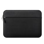 jooeer 13 Pouces Housse Ordinateur Portable Compatible avec 13" MacBook Air Pro M2 M1 Surface Pro 9/8/7/6 13,3" Chromebook Notebook, Antichoc Pochette de Protection Sacoche PC, Noir