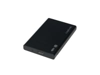 Logilink Ua0275, Hdd- / Ssd Kabinett, 2.5", Sata, Serial Ata Ii, Serial Ata Iii, 5 Gbit/S, Usb-Anslutning, Svart