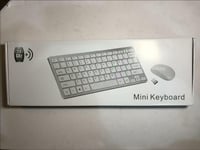 Wireless Small Keyboard and Mouse for SMART TV Samsung UE32H5500 32" inch