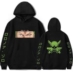 Anime OnePiece Zoro Vinter Hoodie Midouzi Casual Höst Långärmad Pullover Topp S