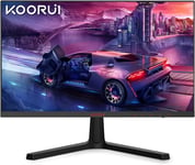 KOORUI Écran PC Gamer 24 Pouces - FHD (1920 x 1080), VA, 165Hz, 1ms MPRT, DCI-P3 85%, AMD Freesync, Compatible NVIDIA G-Sync, Angle de Vision de 178