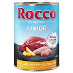 Rocco Junior -säästöpakkaus 24 x 400 g - nauta & kana + peruna