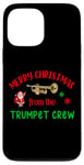 iPhone 13 Pro Max Merry Christmas from the Trumpet Crew Band Member Musician Case