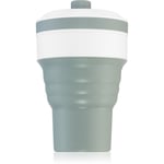 KidPro Collapsible Mug Kop med sugerør Grey 350 ml