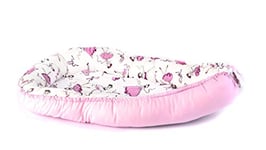 Nid Bébé Multifonctionnel Cocoon Baby Baby Baby Cocoon Bumper Lit de Voyage 100% Coton Anti-Allergique