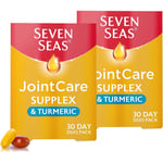 Seven Seas Joint Care Supplex Turmeric Omega3 Glucosamine Pack 2x 30 Duo Tablets