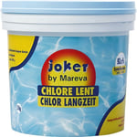 Chlore lent Joker MAREVA galets pour piscine - 5 kg - 250 g - 100766U