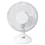 Daewoo 9" Table Fan 2 Speed Oscillating