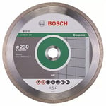 Bosch Professional 1x Standard for Ceramic Diamond Cutting Disc (for Ceramics, Tile, 230x22.23x1.9x7 mm, Accessory for Angle Grinder)