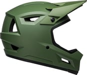 Bell Sanction 2 Full Face Bike Helmet with ABS Shell and EPS Liner - Dark Green - Medium