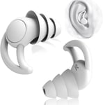 Ear Plugs for Sleep, Noise Cancelling Earplugs Buds Small, White 