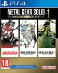 Konami Metal Gear Solid: Master Collection Vol.1 Anglais, Japonais PlayStation 4