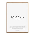 Poster & Frame - Treramme 50x70 cm lys eik