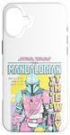 iPhone 16 Plus Star Wars The Mandalorian Pop Art Poster Case