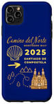 Coque pour iPhone 11 Pro Max Camino Del Norte 2025 Saint-Jacques-de-Compostelle