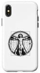 iPhone X/XS The Vitruvian Man by Da Vinci Case