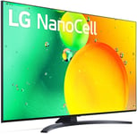 LG 75NANO769QA 75" (189 cm) LG NanoCell TV LED HDR, UltraHD/4K, Noir