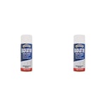 Hammerite 5092847 400ml Radiator Enamel Aerosol - Satin White (Pack of 2)