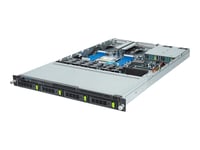 Gigabyte R163-Z30 (Rev. Aab1) - Server - Kan Monteras I Rack - 1U - 1-Vägs - Ingen Cpu Upp Till - Ram 0 Gb - Sata/Sas/Nvme - Hot-Swap 2.5", 3.5" Vik/Vikar - Ingen Hdd - Ast2600 - Gigabit Ethernet - Inget Os - Skärm: Ingen