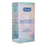 Durex Invisible Close Fit Condoms, 10 pieces