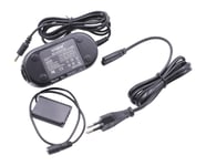 vhbw Bloc d'alimentation, chargeur adaptateur compatible avec Sony Actioncam FDR-X1000VR appareil photo, caméra vidéo - Câble 2m, coupleur DC