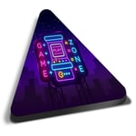 Triangle MDF Magnets - Game Zone Gaming Room Gamer #45126