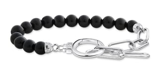 Thomas Sabo Cosmic Amulet onyx silver armband A2134-027-11-L19v