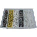 JBM - 52897 clips en plastique coffret pour renault 300 pcs