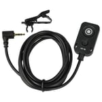 vhbw 1x Télécommande déclencheur compatible avec Sony A500, A33, A200, A35, A37, A5100, A300, A550, A100, A350, A5000, A560 appareil photo, 1,5 m