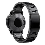 synsing Bracelet en titane de 26 mm avec fermeture rapide compatible avec Fenix 7X Pro Sapphire Solor/6X Pro/5X Plus, bracelet en métal de 22 mm de 22 mm compatible avec Fenix 7/6 Pro/5