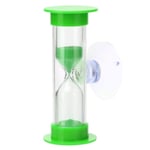 Tandborstning Timglas 2-minuters Dental Sand Timer Mätare Sandglas Timglas