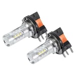 2 pièces 80w H15 ampoule Led phare de voiture blanc - Crea