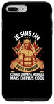 Coque pour iPhone 7 Plus/8 Plus Je Suis Un Papa Pompier Drôle Cadeau Homme pompier