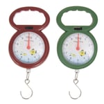 Mini 10kg Weighing Hook Weight Scale for Fishing Arabic Numeral Pointer Pocket Hanging Scales Libra