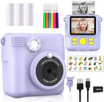 Premium Mini Children'S Camera with 32G SD Card, Rechargeable HD Video Camcorder