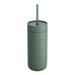 Fellow - Carter Cold Desert Capsule tumbler med sugrör 475 ml smoke green