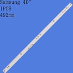 Bande LED 3v pour Samsung TV, 40 pouces, BN96-39504A, UN40K6250 ""Nipseyteko