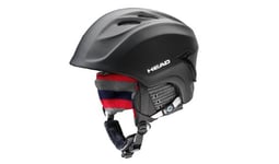 HEAD Unisex Echo Snowsports Helmet - Black, XS-S (52.0-55.0) cm