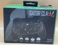 Microsoft GATOR CLAW Wired Xbox 360 Controller Game Pad New Free Postage Boxed