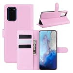 Samsung Classic Galaxy S20 flip kuoret - Pinkki