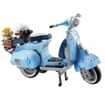 Roman Holida Vespa 125 Moc 10298 berömd motorcykel City Moto monteringsbyggstenar high-end