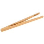 10 Pieces Bamboo Toast Tongs, Bamboo Tongs 7 Inches Toaster Tongs Made of9831