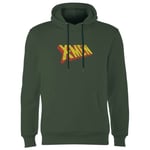 X-Men Retro Logo Hoodie - Green - XXL - Green