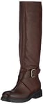 Fred de la Bretoniere Femme SHS0985 Bottes Tendance, Marron foncé, 37 EU